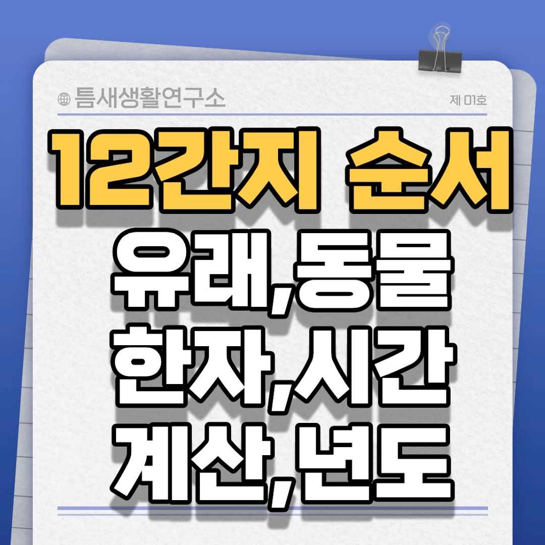12간지순서-썸네일