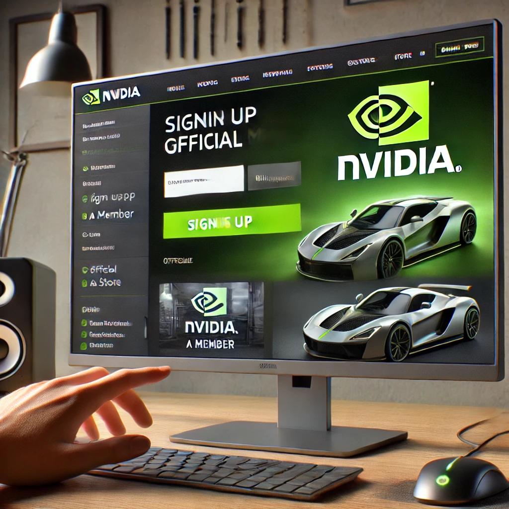 엔비디아 홈페이지