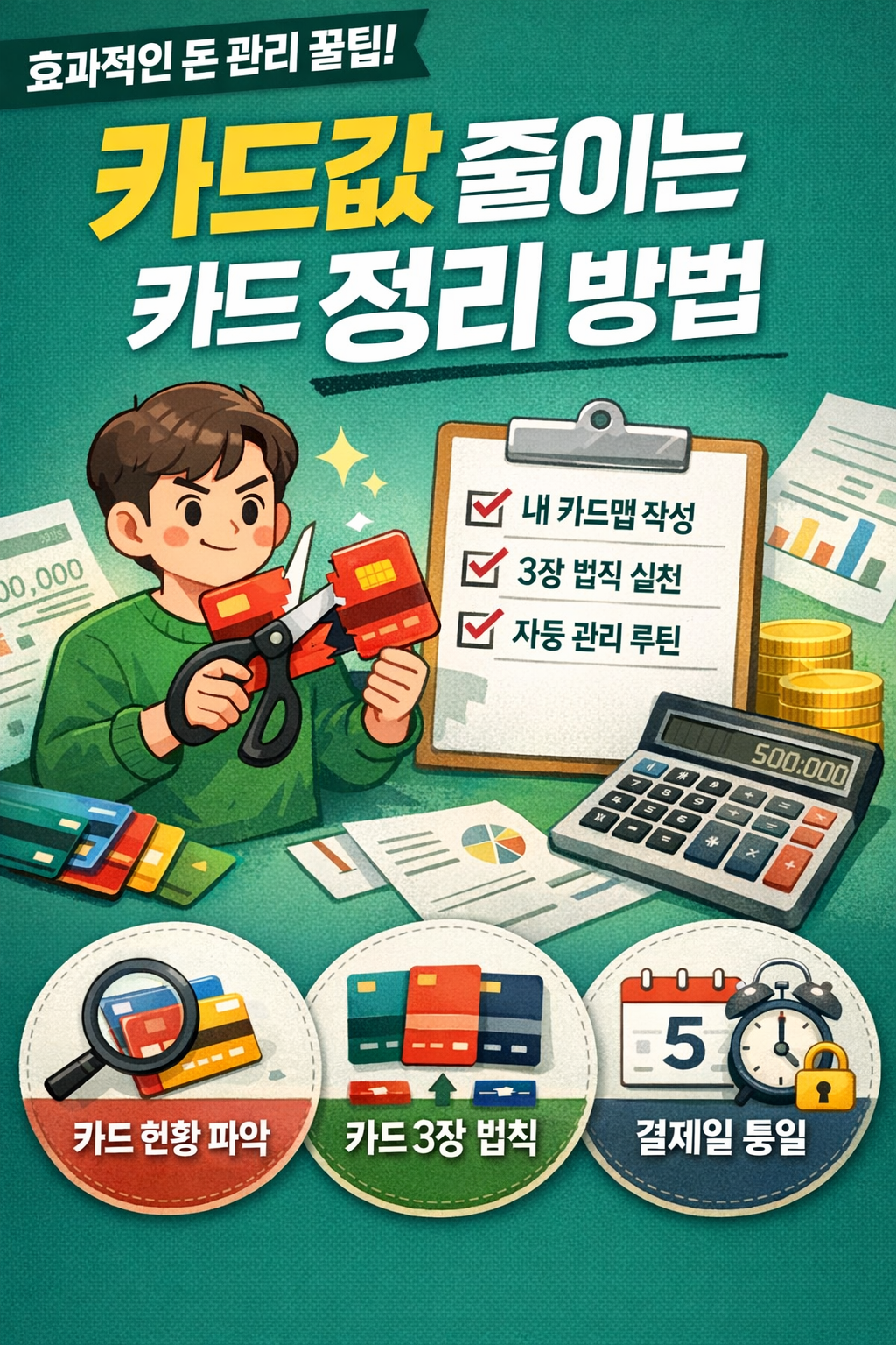 카드값 줄이는 &lsquo;카드 정리&rsquo; 방법