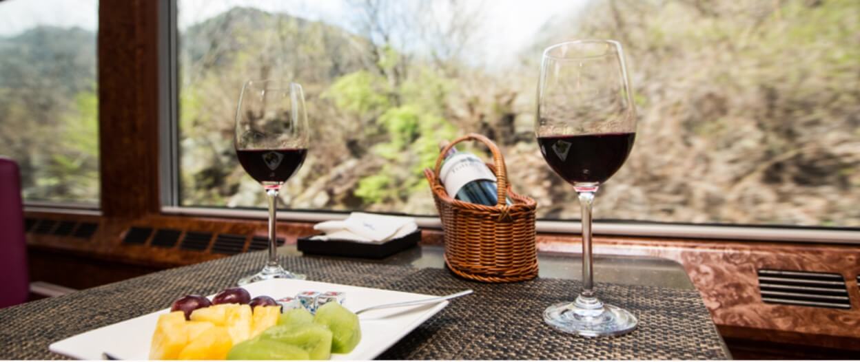 해랑열차 식당칸 썬라이즈