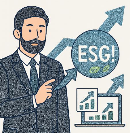 기업 실적과 ESG 평가 연계 이미지