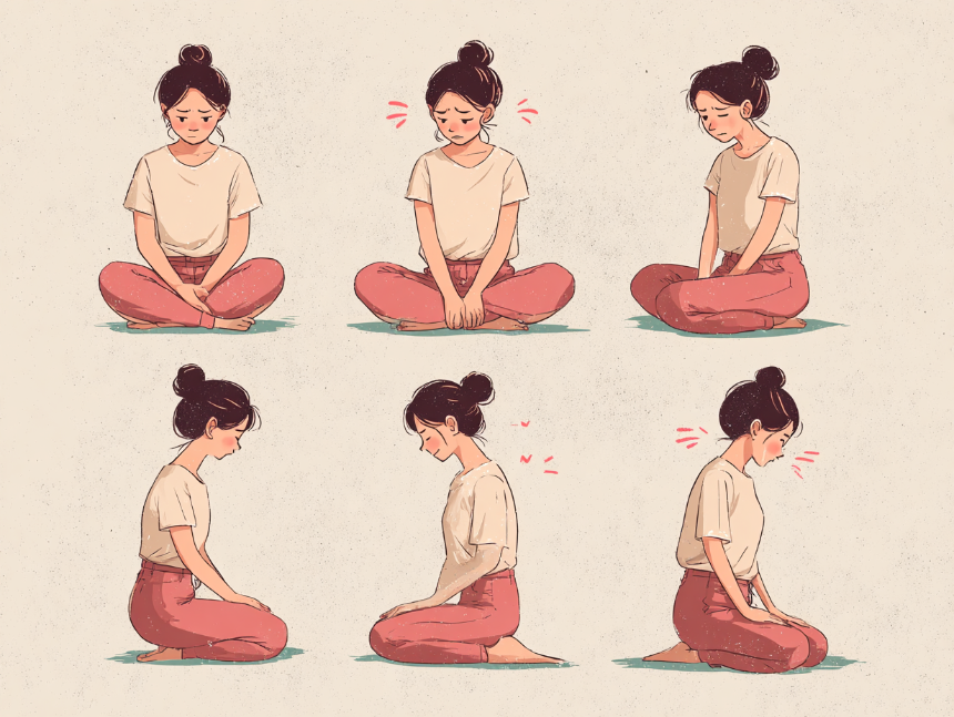 양반다리 못하는 신체적 이유