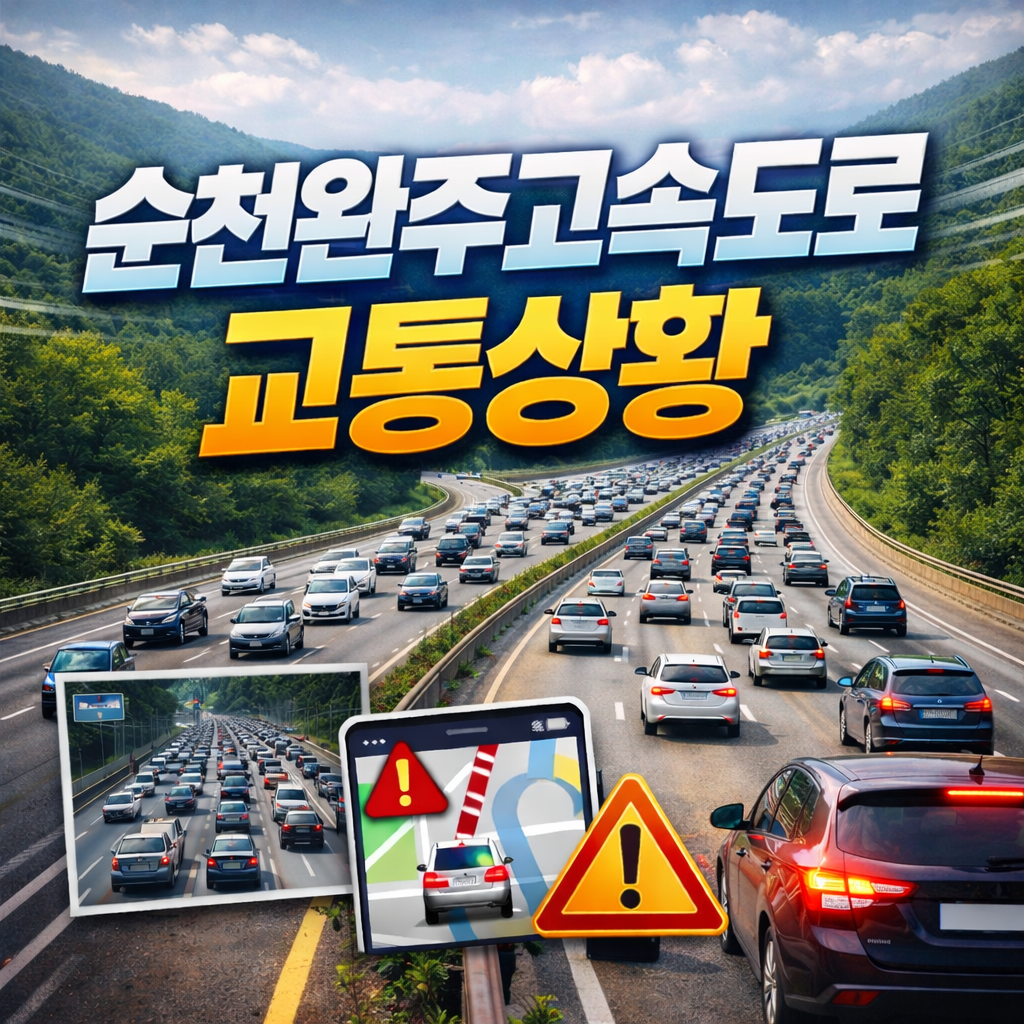 순천완주고속도로 교통상황