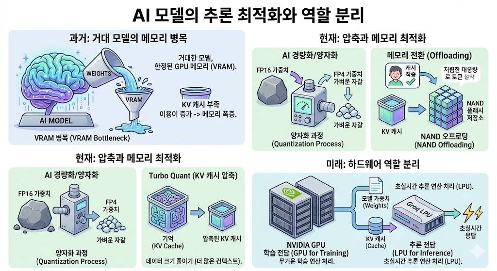 [기술동향] LLM 추론 최적화 핵심 기술: 양자화, KV 캐시, 추론 칩
