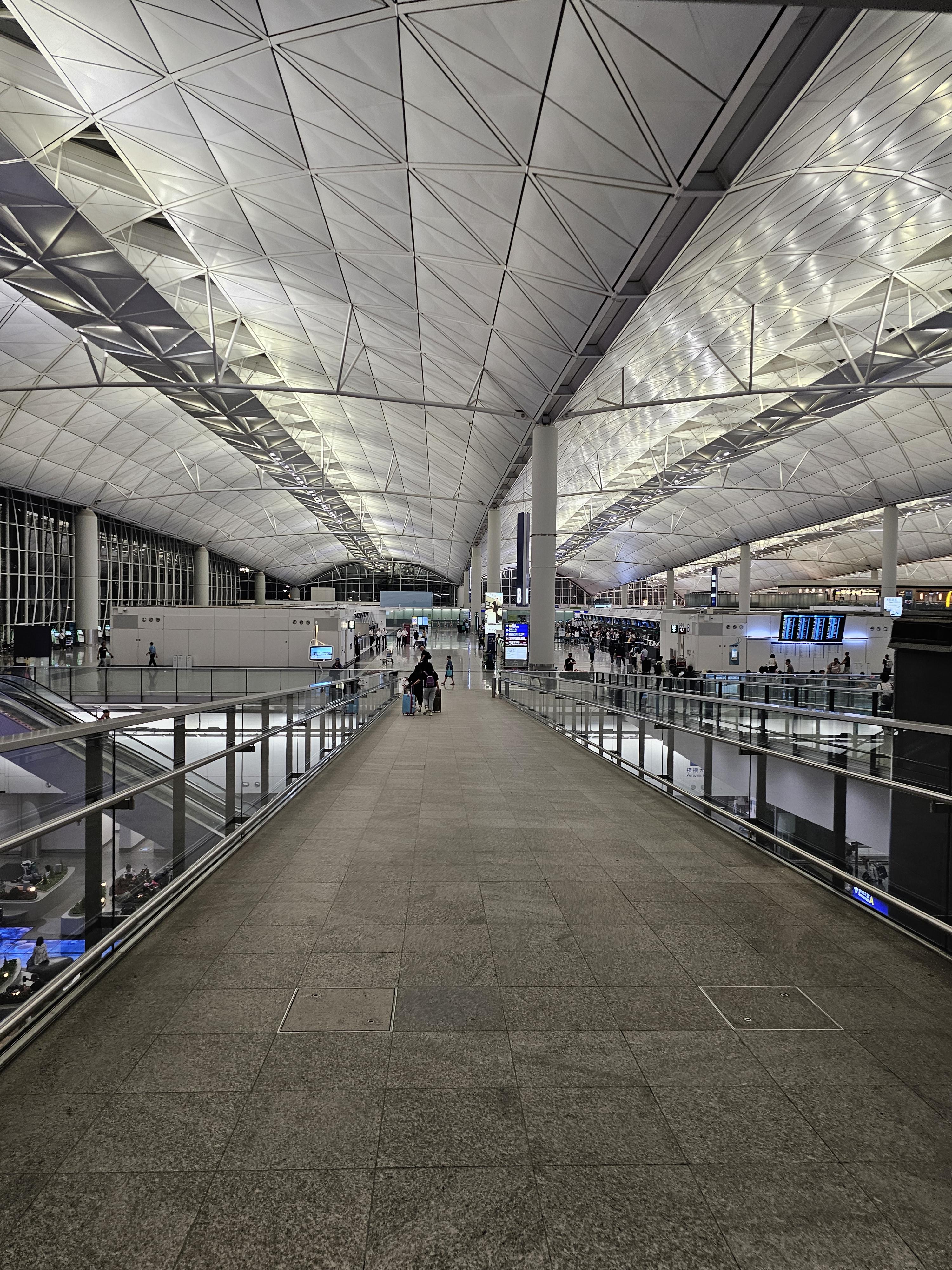 홍콩을 떠나며 홍콩공항