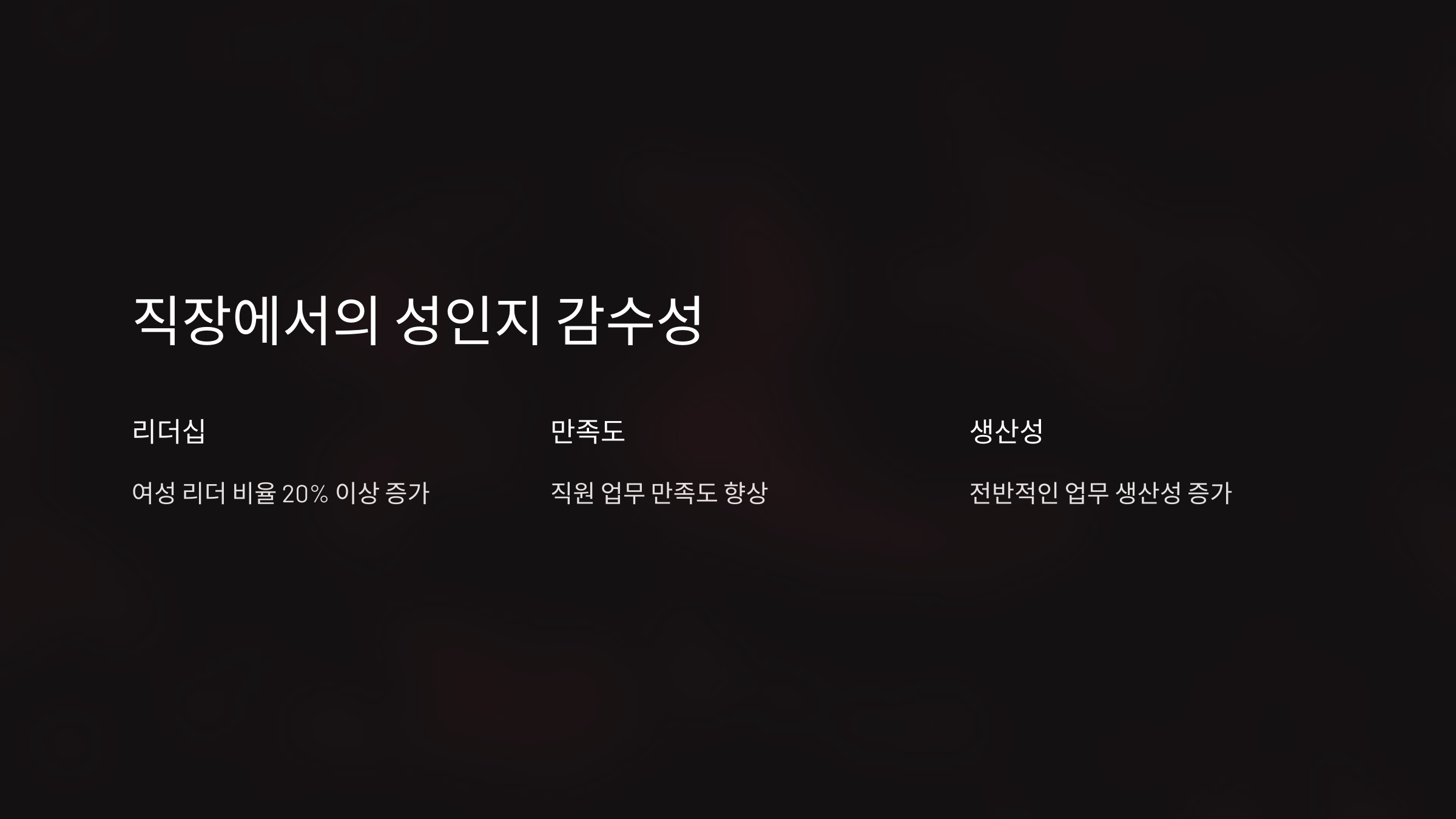 성인지 감수성
