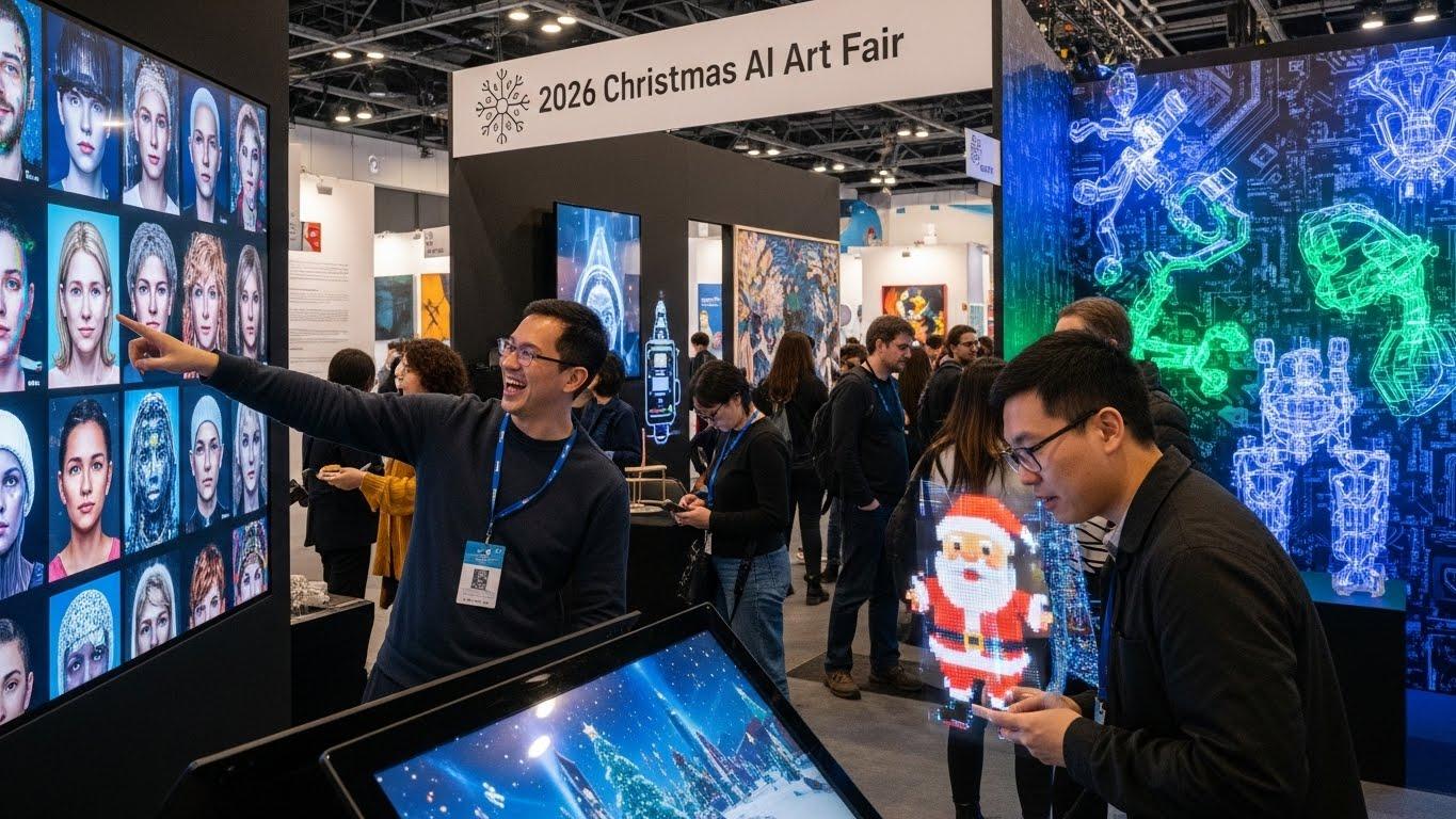 2026 크리스마스 AI 아트페어