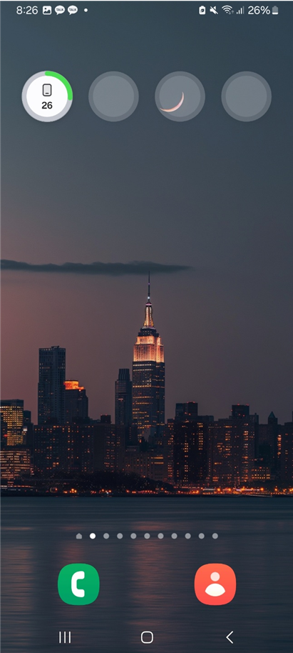 4. 홈 화면에 배치하기