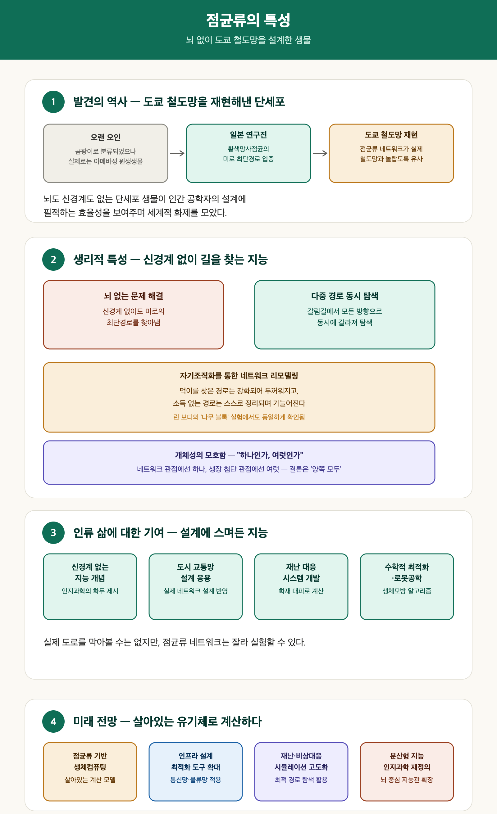 점균류 특성