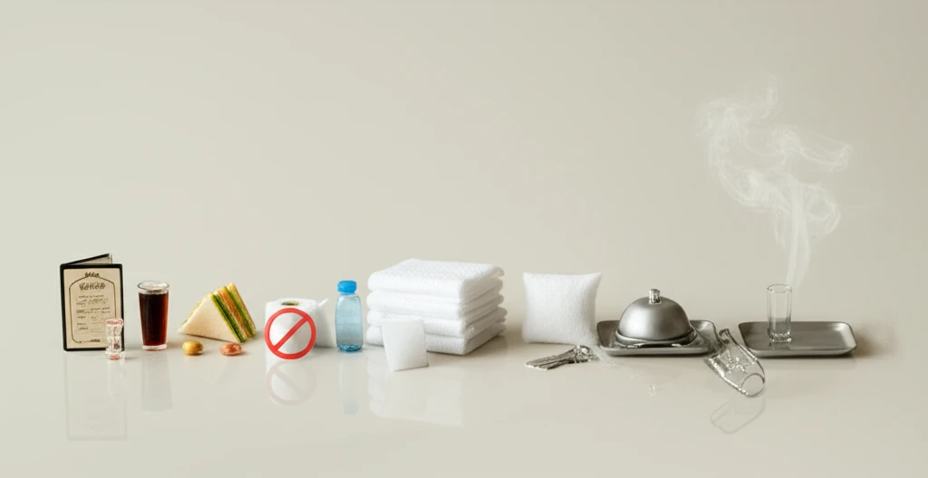 호텔 룸서비스 영어 굽기 조절과 알레..