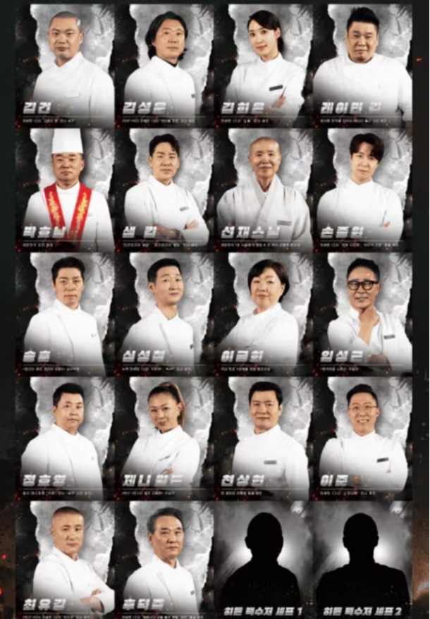 넷플릭스 예능 흑백요리사2