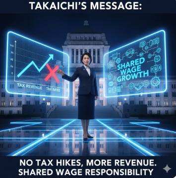 일본 총리 다카이치의 메시지