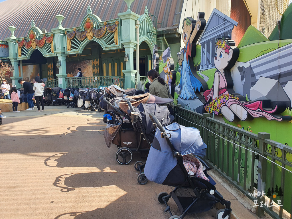 에버랜드 유모차