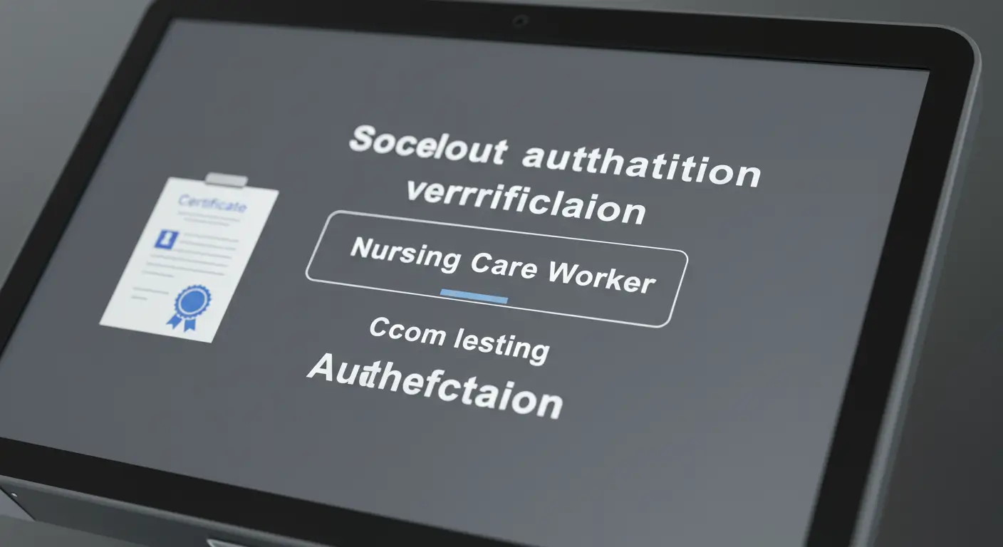 요양보호사 자격증 또는 필기 시험 합격 점수가 보이는 결과 화면 인증