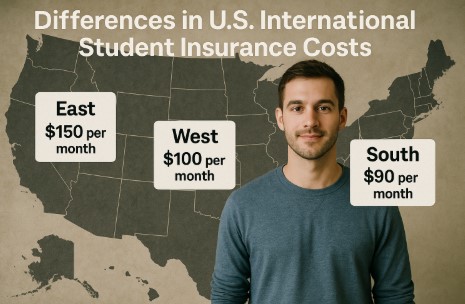지역별 유학생 보험비 차이 사진