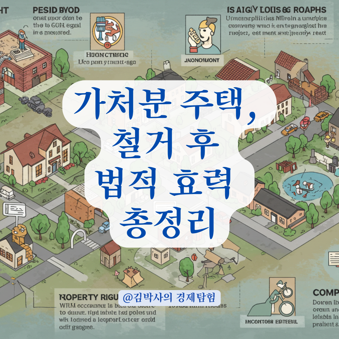 도시정비사업으로 철거된 가처분 주택, 법적 효력 변동 포인트 총정리.