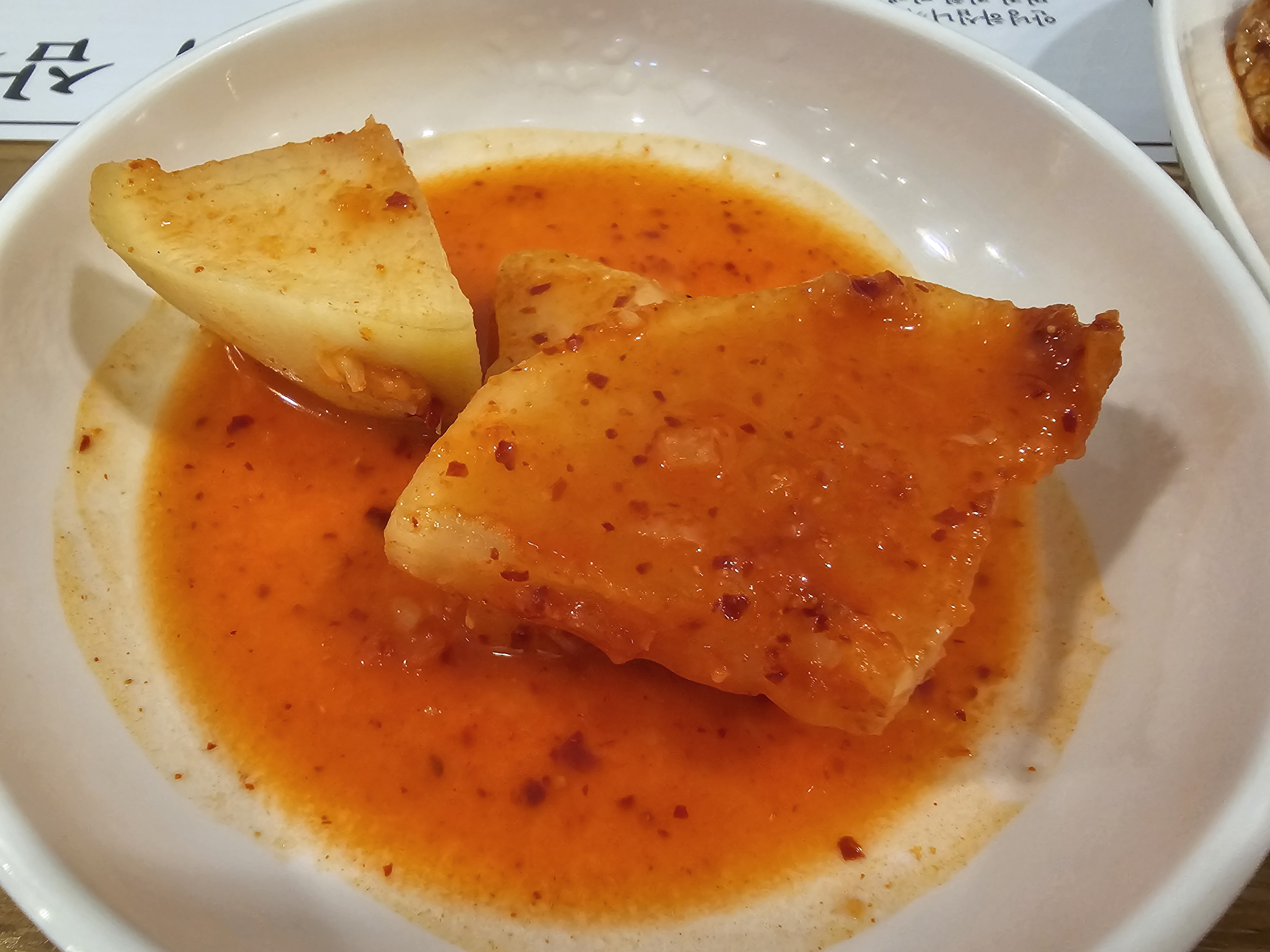 경기도_부천시_원미구_상동_백년누룽지삼계탕_깍두기