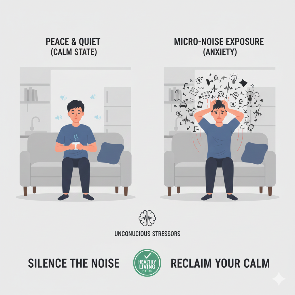 미시 소음과 불안감의 상관성