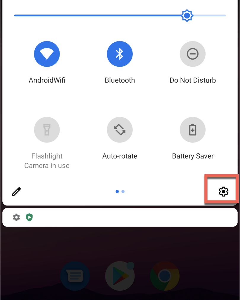 에뮬레이터 설정 들어가기