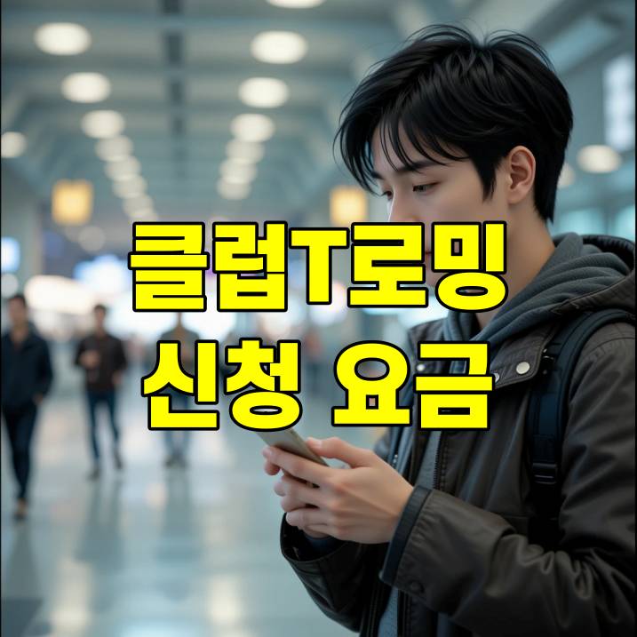 클럽T로밍 신청 가입 요금 활용 꿀팁