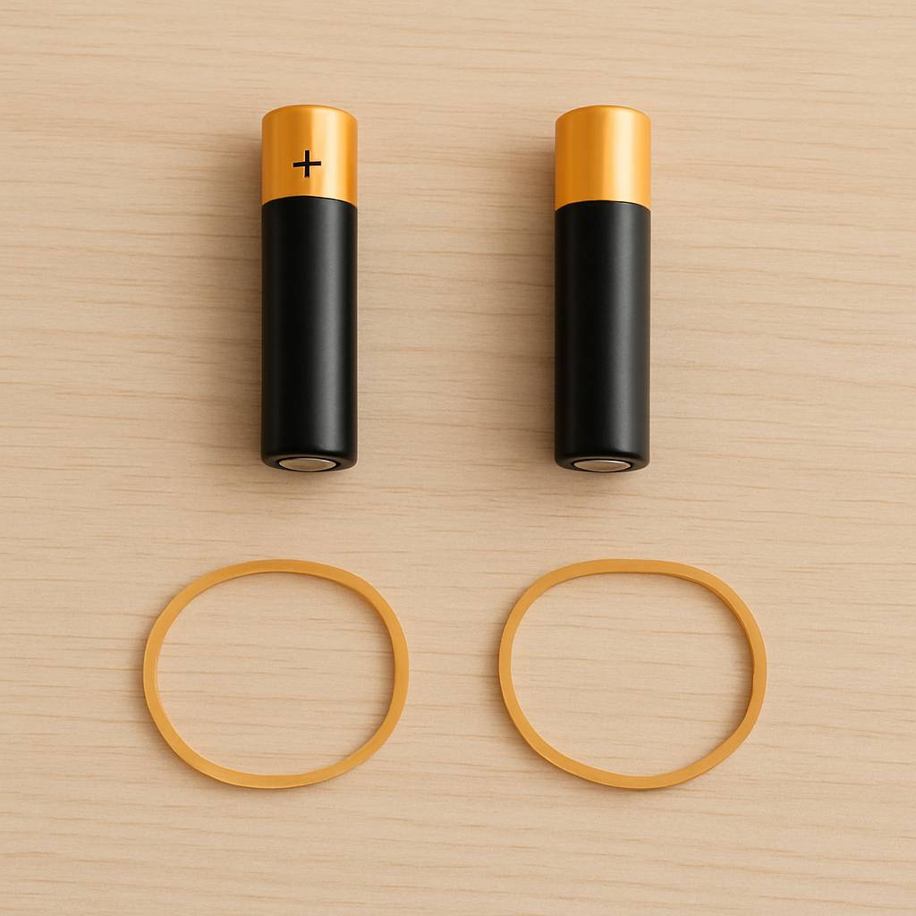 고무줄은 늘어난 상태로 오래 두면 실제로 그 상태로 굳는다.