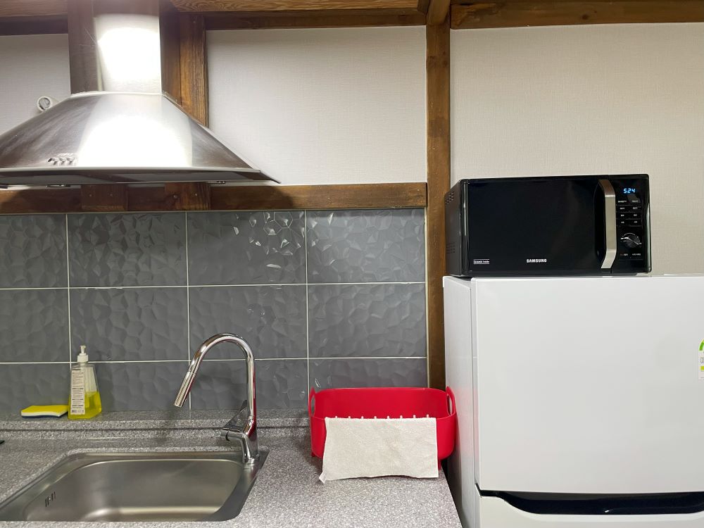 제주-애월-숙소-혼디-펜션-주방