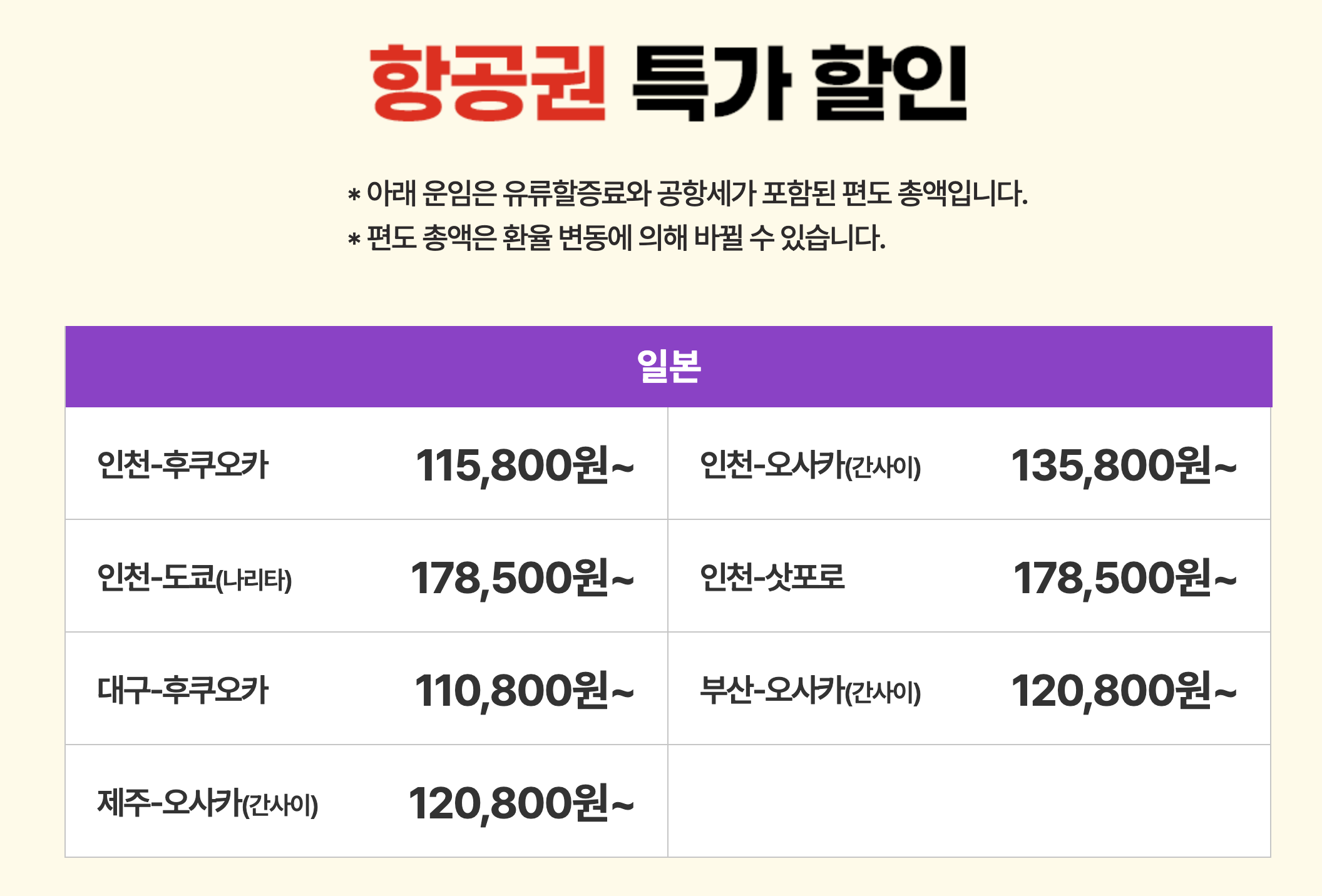 티웨이 국제선 미리 예약 특가 2/27~3/5