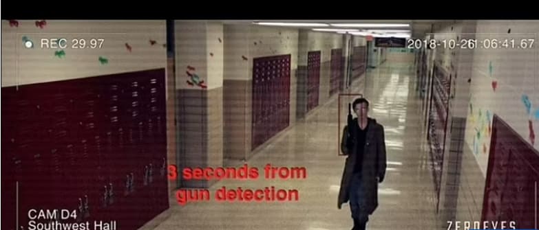 AI 총기 탐지시스템 설치한 미국 고등학교...총기 난사 방지책 VIDEO: Michigan high school to deploy artificial intelligence system to detect guns in real time