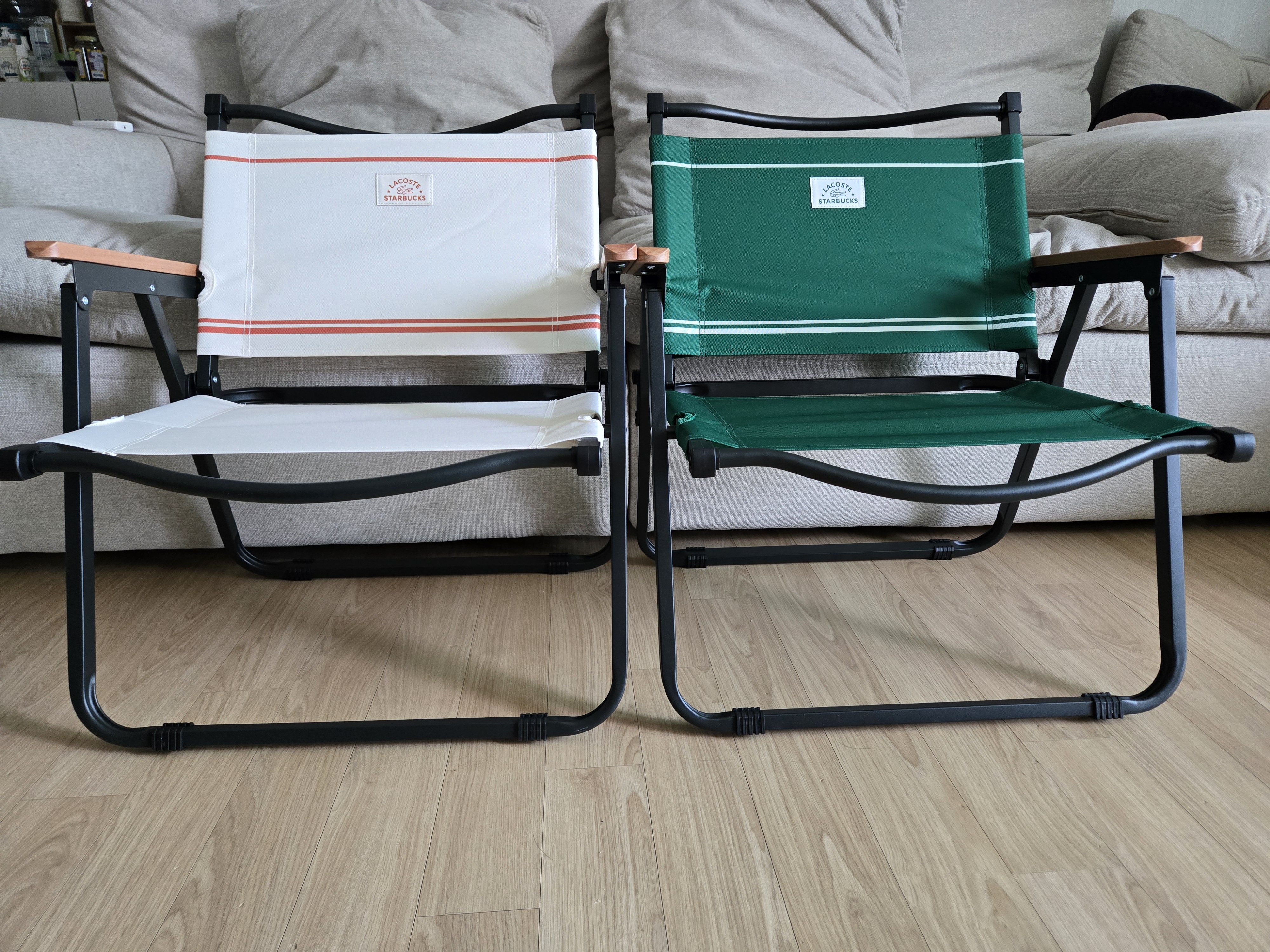 스타벅스 2025 e-frequency 와이드폴딩의자