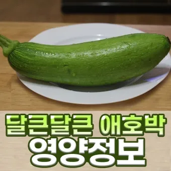 애호박 효능 여름철 보약 같은 채소 정리_4