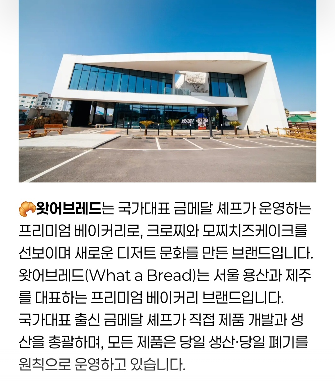 모찌치즈케이크 본점인 왓어브레드 소개