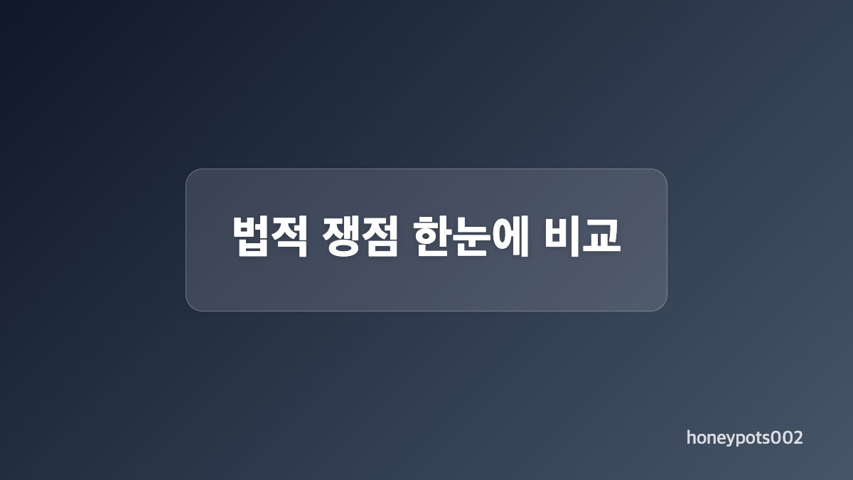 황정민 폭로와 녹취 공개, 어떤 법적 쟁점이 있나