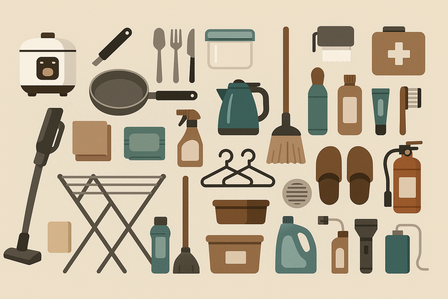 자취 초보를 위한 필수 생필품 리스트