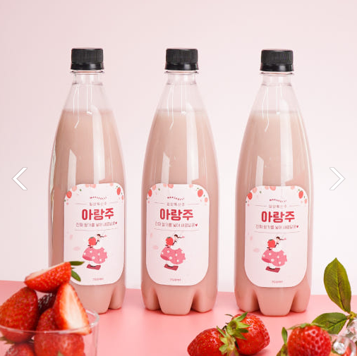 6시내고향 딸기막걸리 분홍탁주