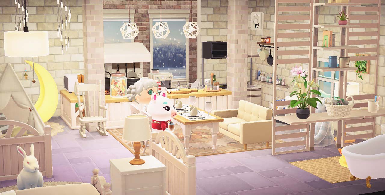 동물의숲 해피홈 별장 뽀야미 집꾸미기