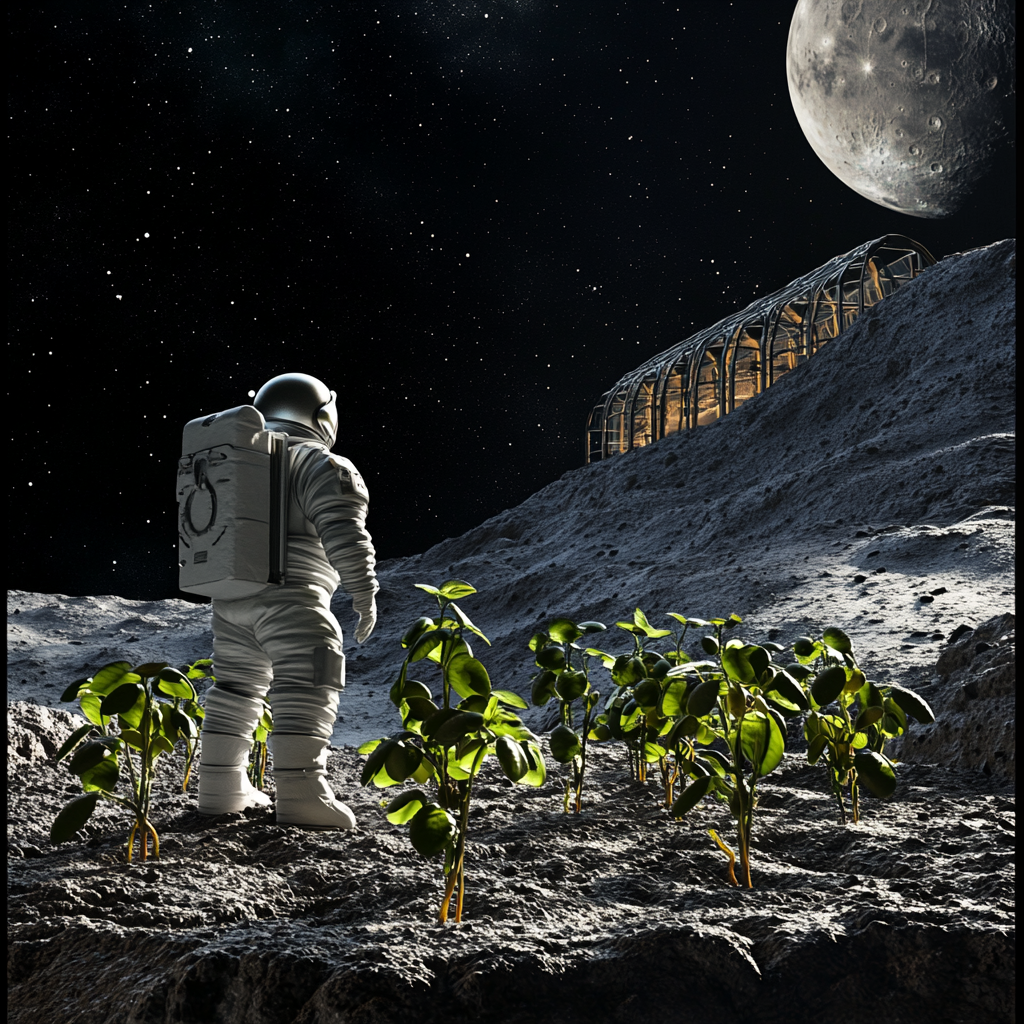 무중력에서도 감자가 자랄 수 있을까?