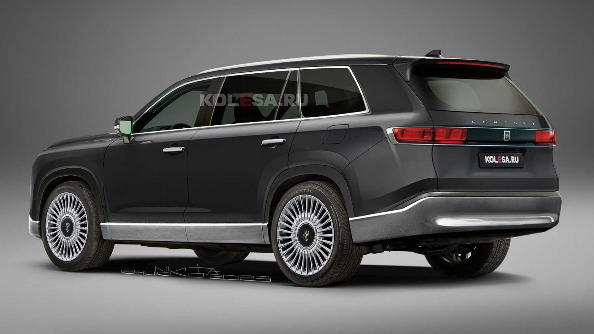 토요타 센추리 SUV 예상도