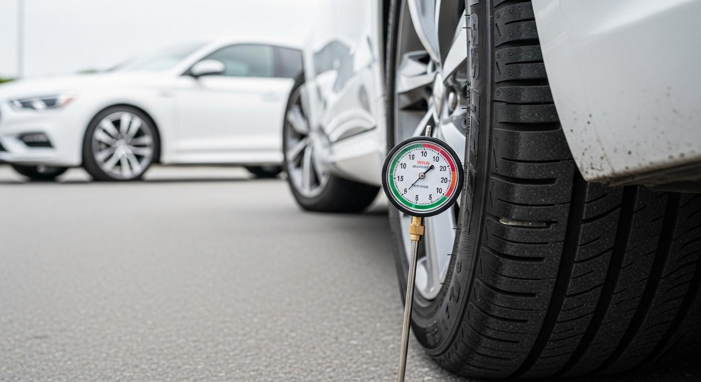 자동차 타이어 공기압 적정 범위