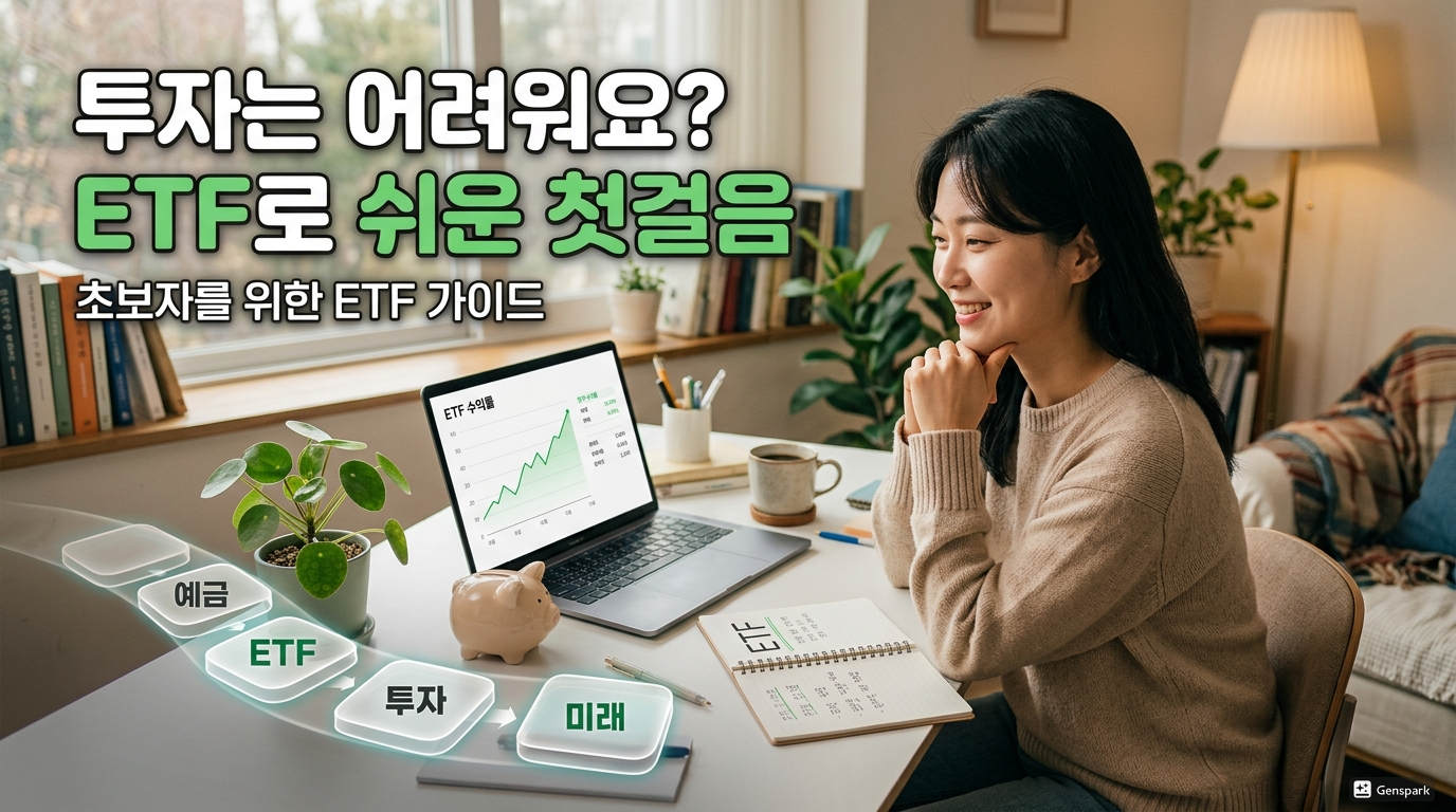 "투자는 어려워요"라는 당신에게…ETF라는 쉬운 첫걸음