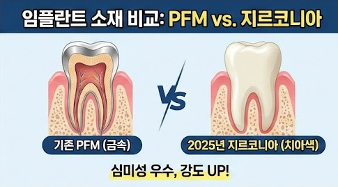임플란트 소재 비교