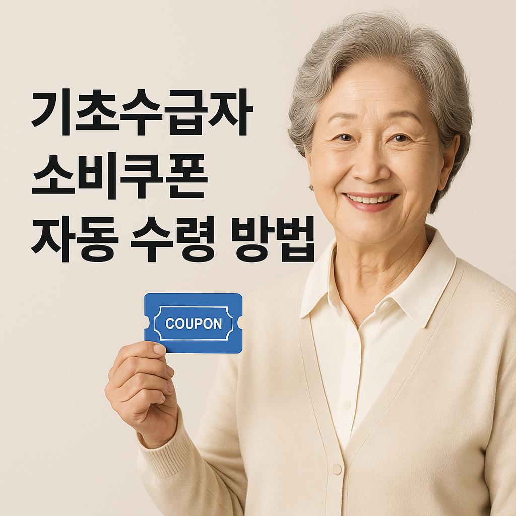 기초수급자 소비쿠폰 자동