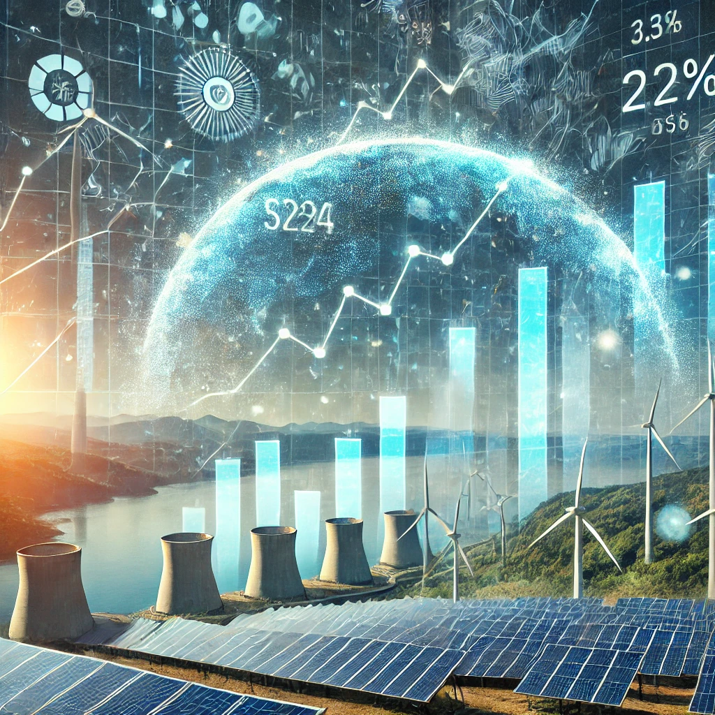 청정 에너지 ETF와 전기차 산업의 상관관계 관련 이미지