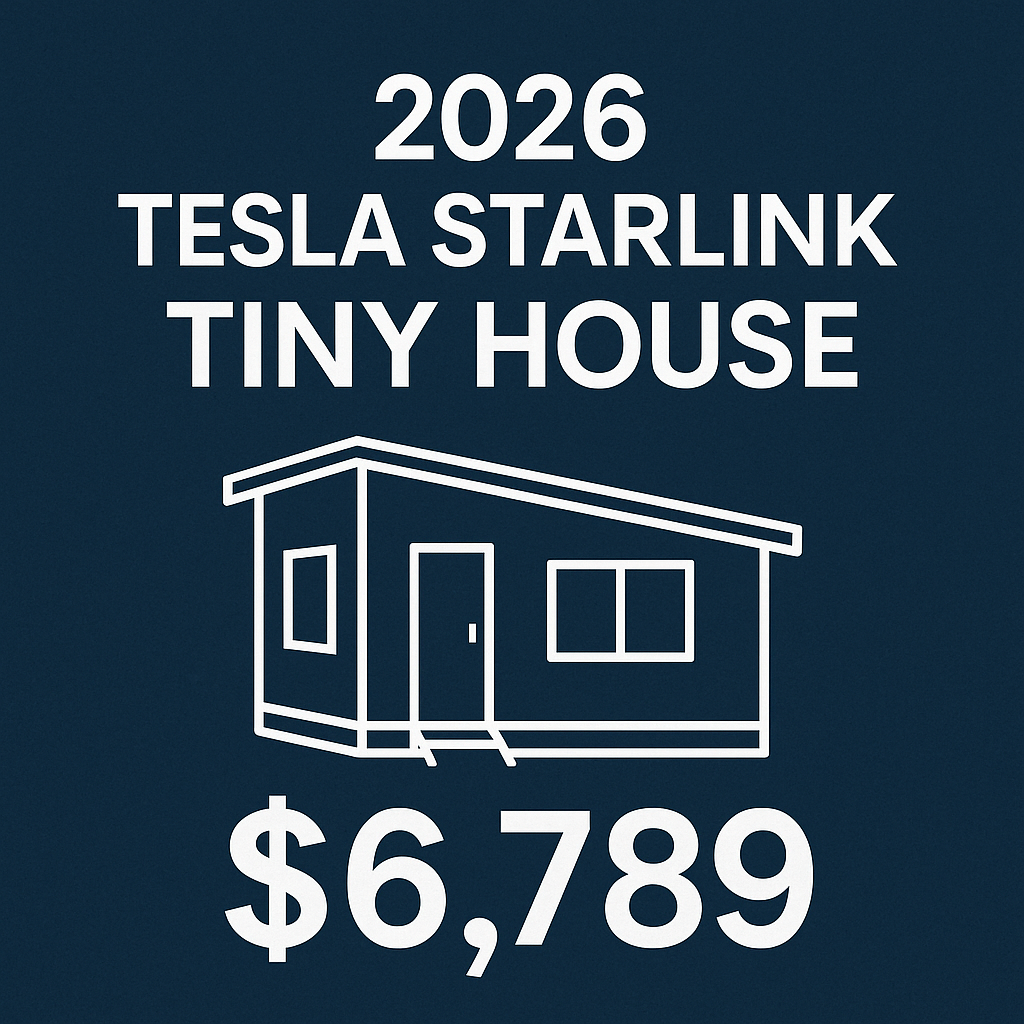테슬라 스타링크 초소형 주택