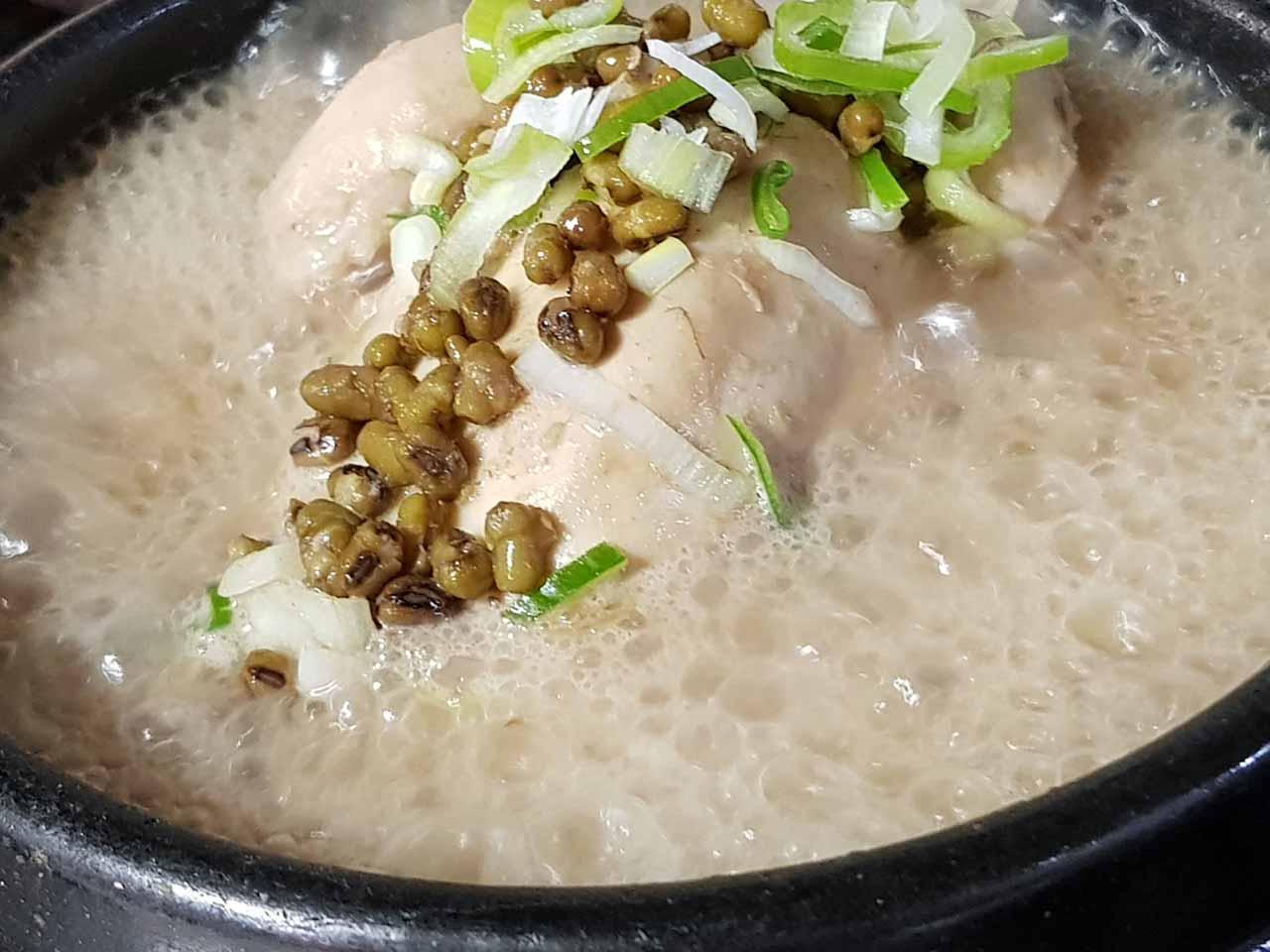 이창노녹두삼계탕메기매운탕