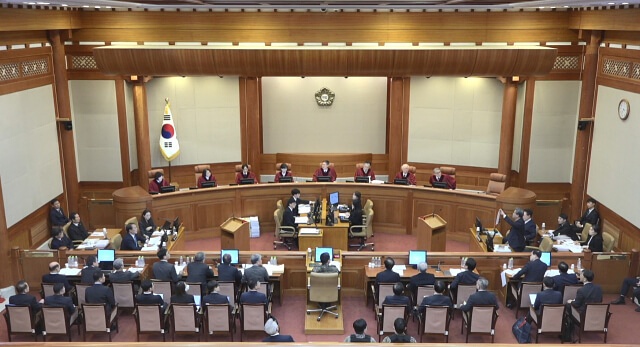헌법재판관 8인 성향 탄핵 결과