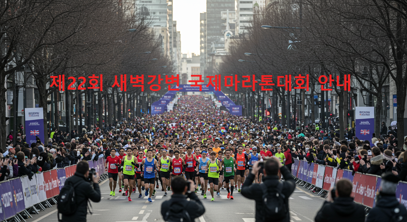 제22회 새벽강변 국제마라톤대회 안내