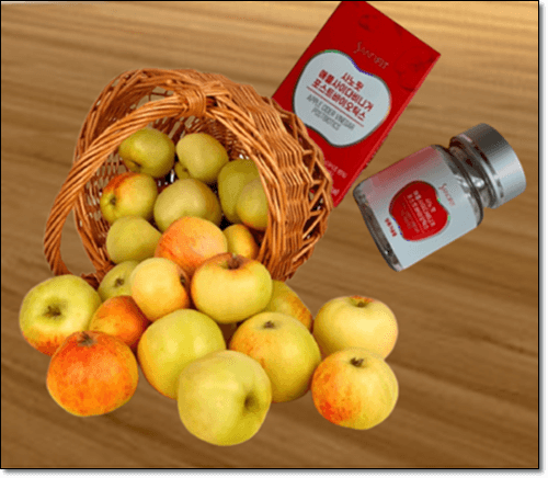 사과초모식초 알약