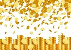 주식이-오르면서-하늘에서-돈이-떨어지고-차트도-금으로-쌓이는-모습