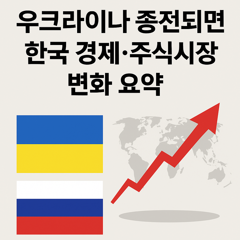 러-우크라이나 종전 후 경제&middot;주식시장 변화 및 영향 요약