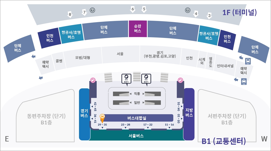 방화동 인천공항 6018번 공항버스 시간표 안내 - 인천공항에서 방화동 방면 시간표 - 모든 영역 방화동 인천공항 6018번 공항버스 시간표 안내 - 인천공항에서 방화동 방면 시간표 - 모든 영역